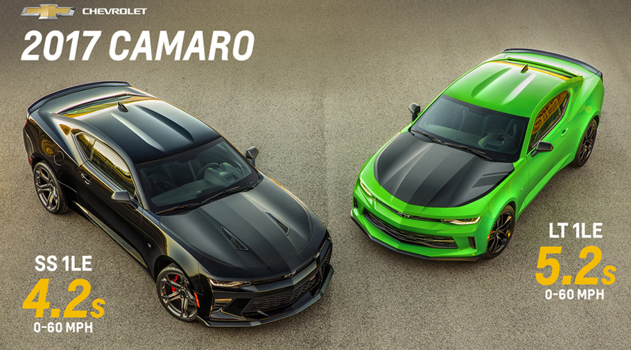 2017 Chevrolet Camaro models 