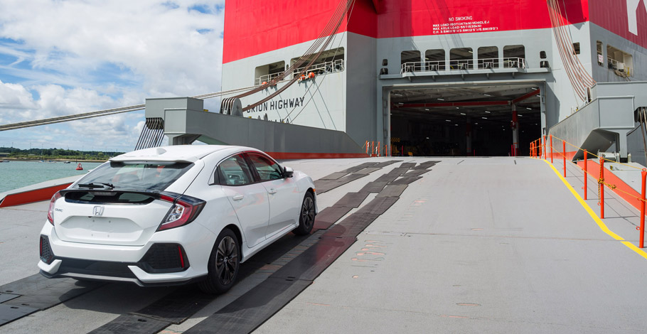 2017 Honda Civic Hatchback rear view