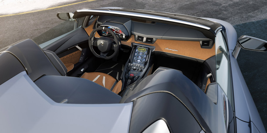 Lamborghini Centenario Roadster interior 