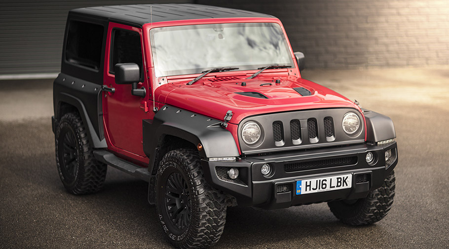 2017 Firecracker Red Jeep Wrangler Sahara 3.6 Petrol Black Hawk Wide Track Edition