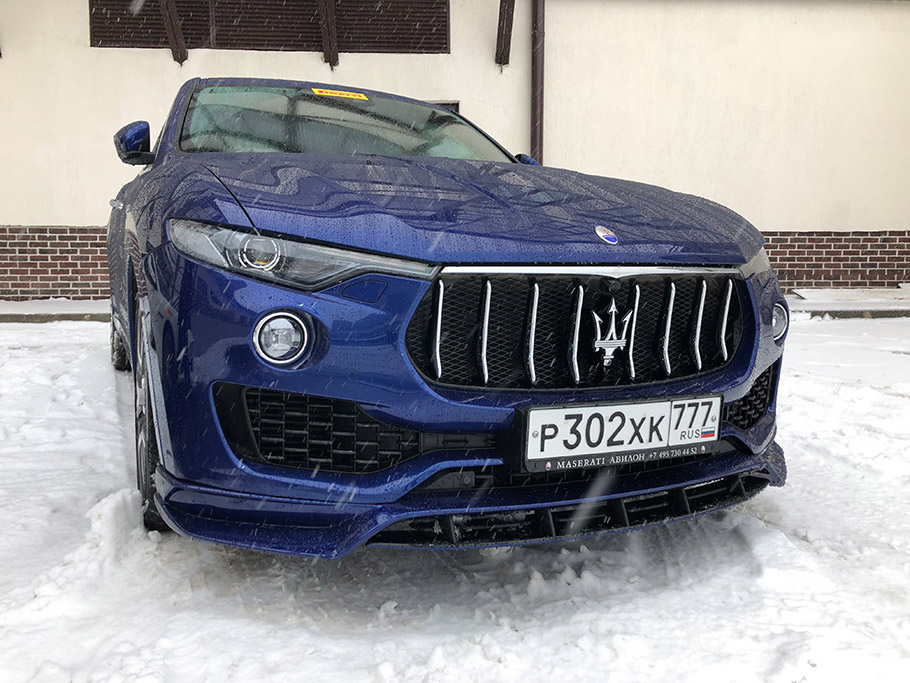 2018 LARTE Design Maserati Levante Black Shtorm