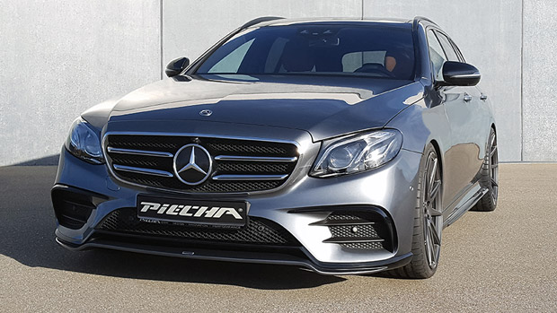 Mercedes E 400 by PIECHA Design: bald and beautiful. We like it!