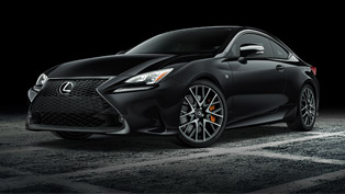 lexus showcases black line edition models