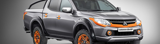 Mitsubishi team showcases one more limited edition machine: the Barbarian Mitsubishi team showcases one more limited edition machine: the Barbarian
