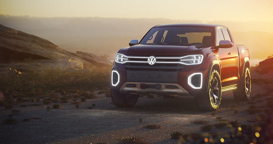 2019 Volkswagen Atlas Tanoak Concept