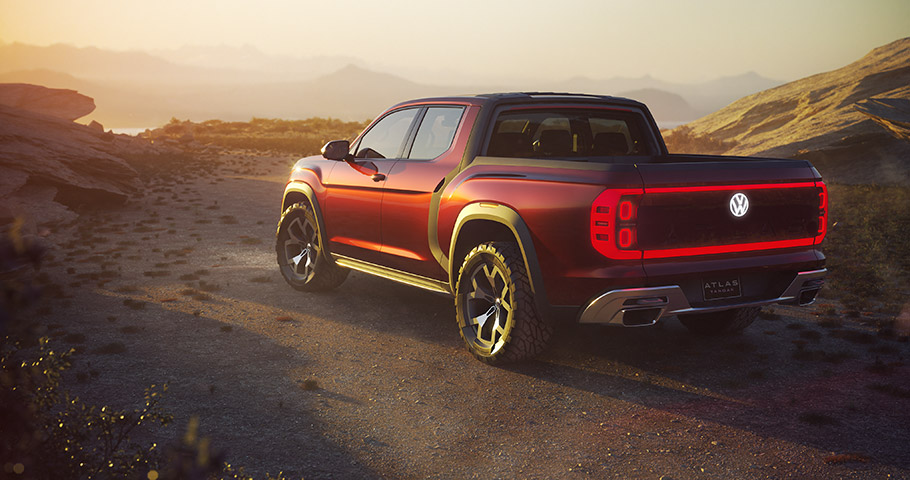 2019 Volkswagen Atlas Tanoak Concept