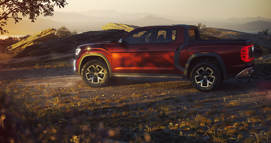 2019 Volkswagen Atlas Tanoak Concept