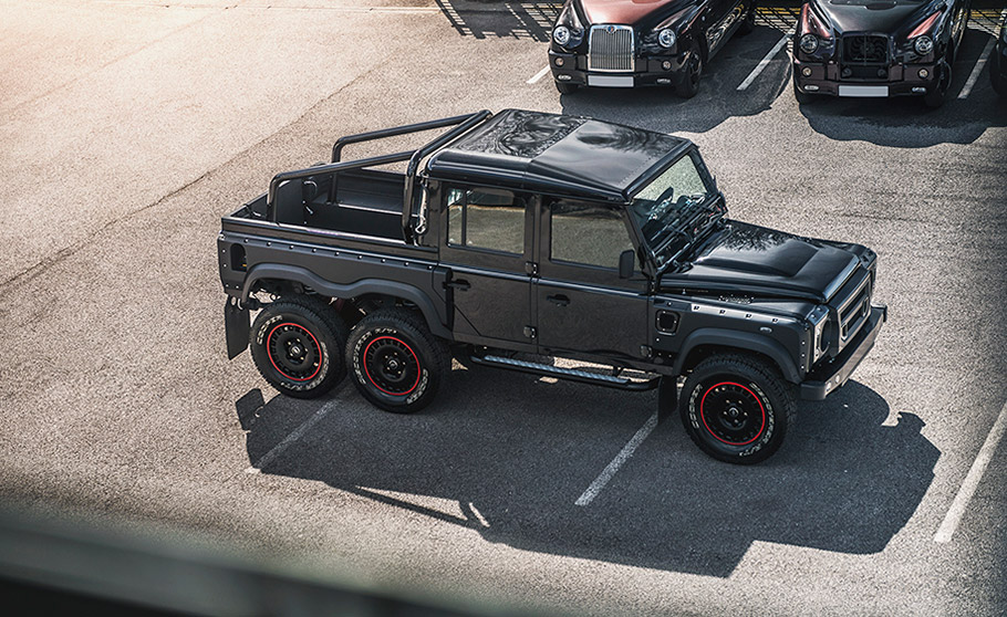 2018 Kahn Design Land Rover Defender Flying Huntsman 6x6 Double Cab Pick Up