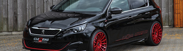 CLEMENS Motorsport team showcases an upgraded Peugeot GTI vehicle CLEMENS Motorsport team showcases an upgraded Peugeot GTI vehicle
