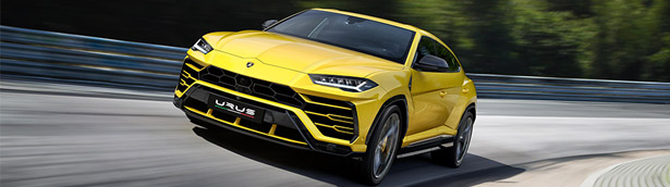 Lambo team reveals the latest Urus SUV at prestigious auto event Lambo team reveals the latest Urus SUV at prestigious auto event