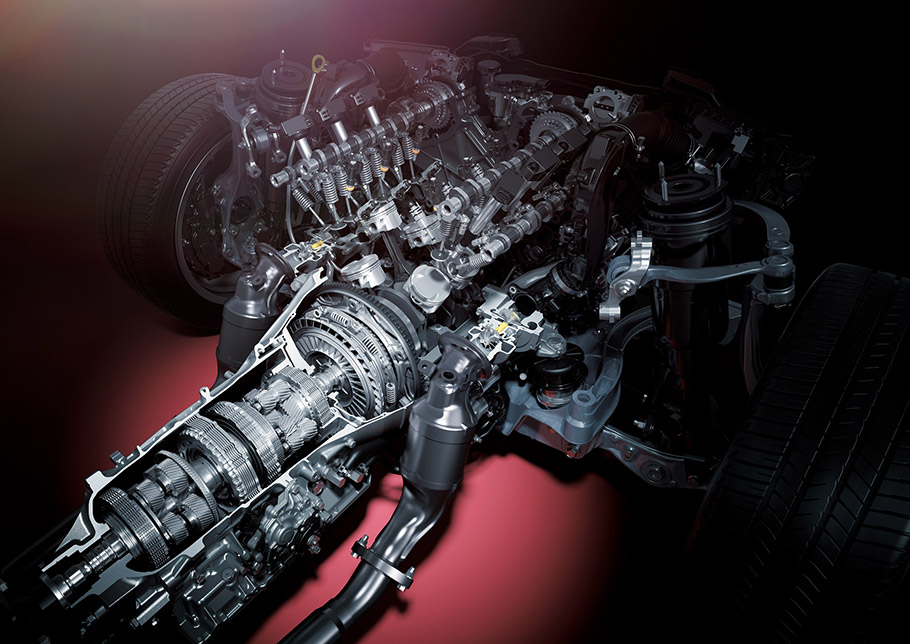 2018 Lexus V-Shape Engines 