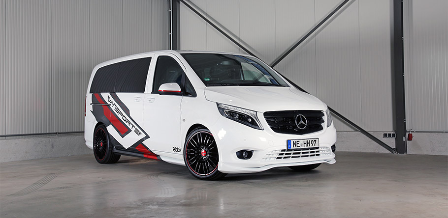 2019 VANSPORT.DE Mercedes-Benz White Sports Van 