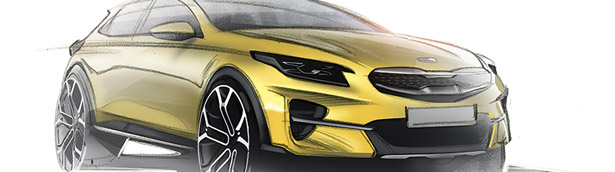 Kia designers reveal sketches of upcoming XCeed crossover lineup! Kia designers reveal sketches of upcoming XCeed crossover lineup!