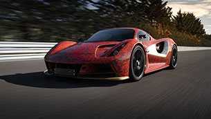 lotus evija development car