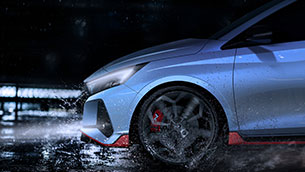 hyundai motor reveals teaser of latest high-performance model, the all-new i20 n