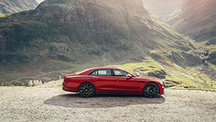 flying spur ready to soar with v8 power