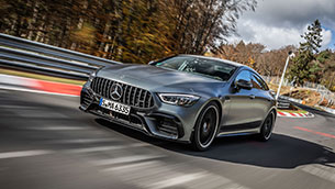 mercedes-amg gt 63 s 4matic+ is the fastest luxury class vehicle on the nordschleife