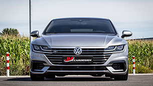cor.speed sports wheels europe volkswagen on big feet: cor.speed deville at the arteon