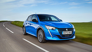 peugeot 106 premium and the all-new peugeot e-208 gt premium: small but mighty