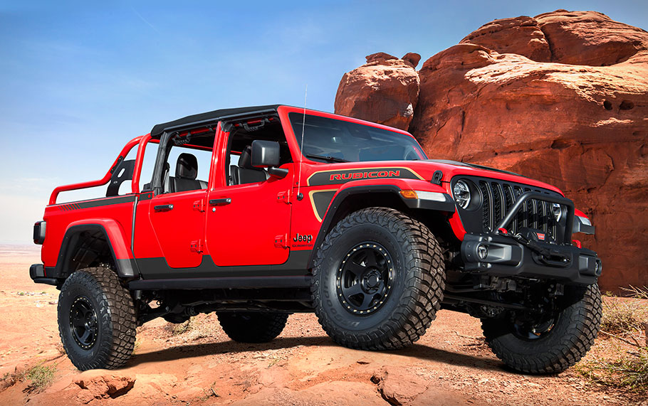 2021 Jeep Red Bare