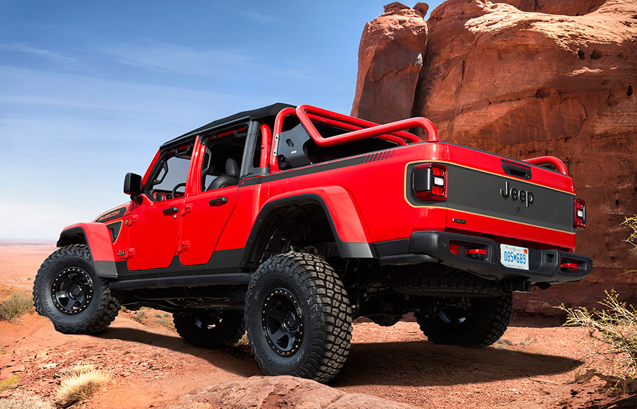 2021 Jeep Red Bare