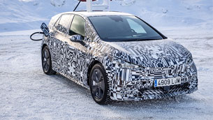 new cupra born is about to finish the harsh -30 degrees tests