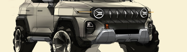 SsangYong publishes its first sketch of an upcoming SUV lineup SsangYong publishes its first sketch of an upcoming SUV lineup