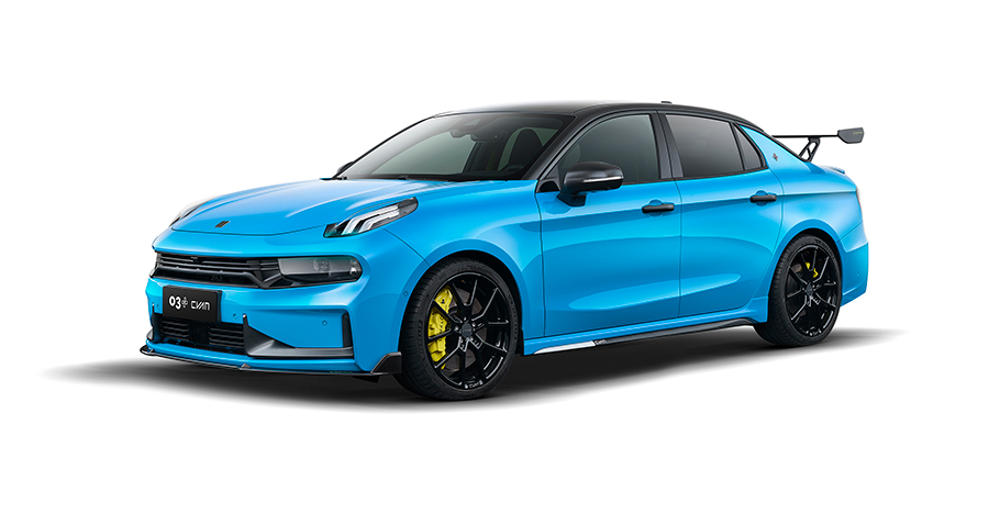 2021 Lynk & Co 03+ Cyan Edition