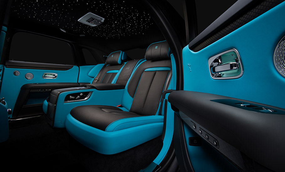 2021 Rolls-Royce Black Badge Ghost interior