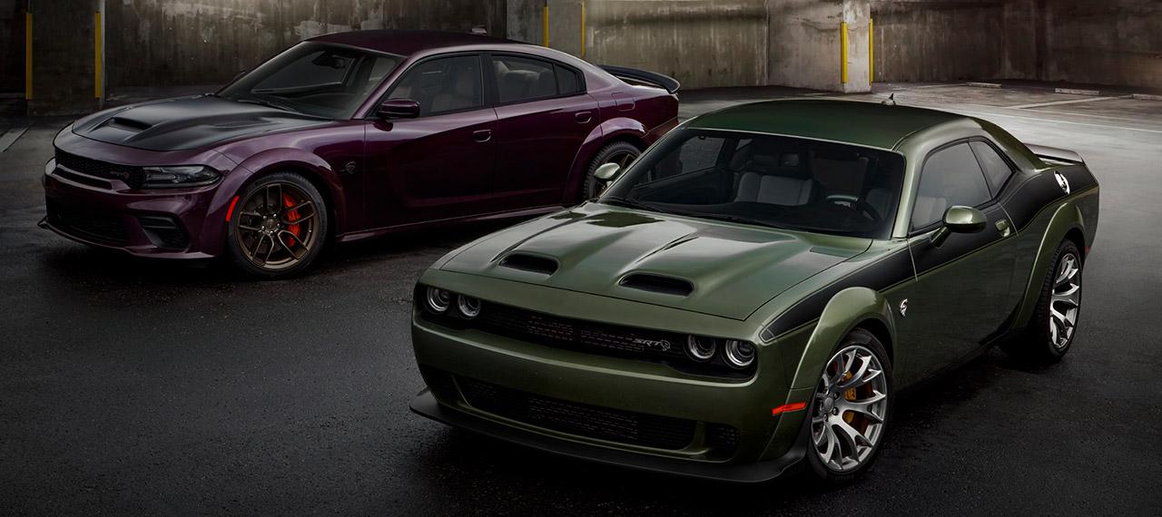 2022 Dodge Charger and Challenger SRT Hellcat Redeye Widebody Jailbreak models