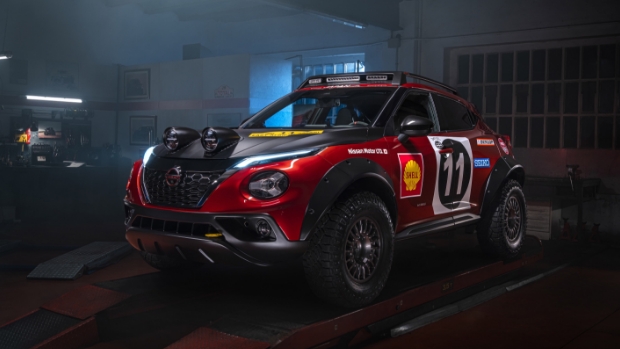 Nissan JUKE Hybrid Rally Tribute: where hybrid meets adrenaline