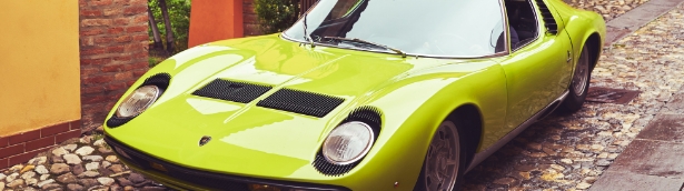 Miura: the world’s first production car equipped with a transverse central - rear mounted V12 engine