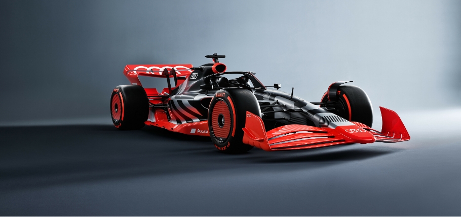 2026 Audi Formula 1- Front Angle