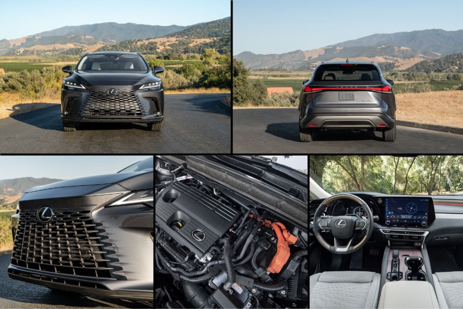 Lexus RX 450h+ Luxury Sonic Grey PHEV (2023)