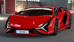 Lamborghini Revuelto imagined by DMC