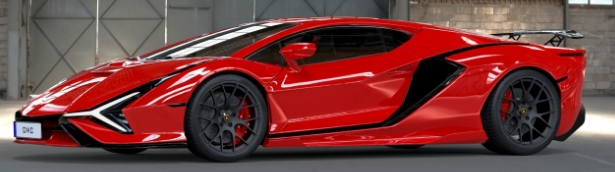 Lamborghini Revuelto imagined by DMC Lamborghini Revuelto imagined by DMC