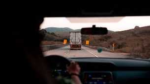 how to pass a semi safely on the highway